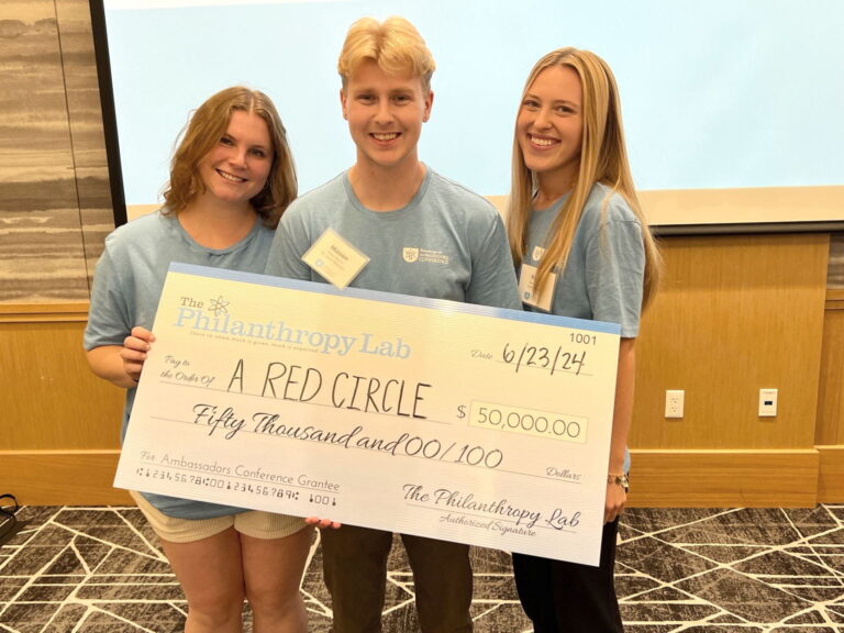 Philanthropy Lab students successfully champion $50K for local nonprofit