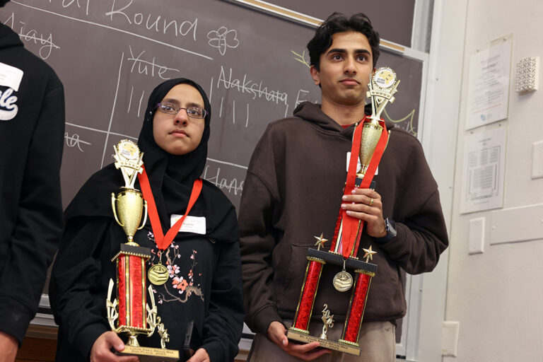 St. Louis high school students compete, meet experts at WashU Brain Bee