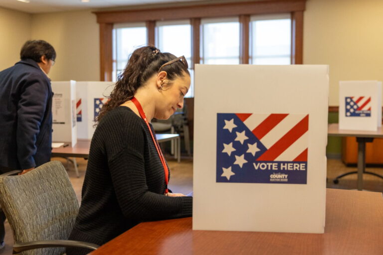 WashU hosts municipal polling place for 2nd time