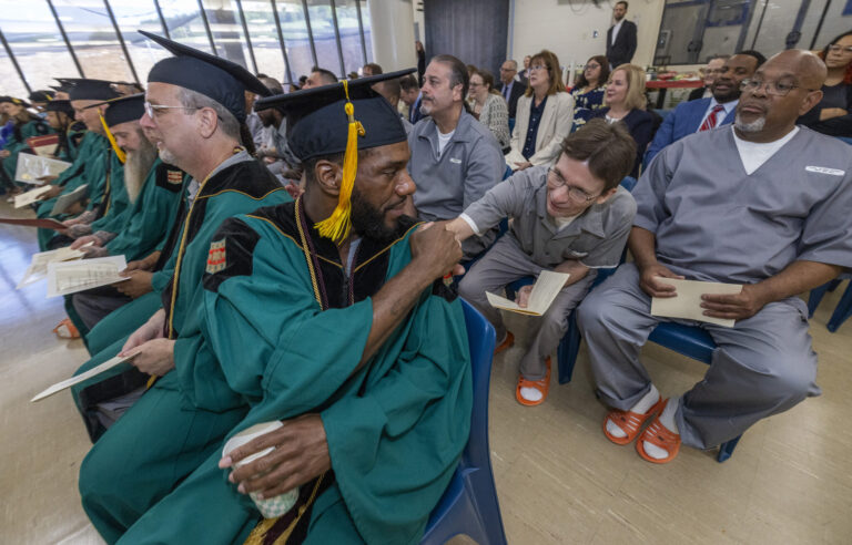 ‘Miracles can happen’: Commencement with the WashU Prison Education Project